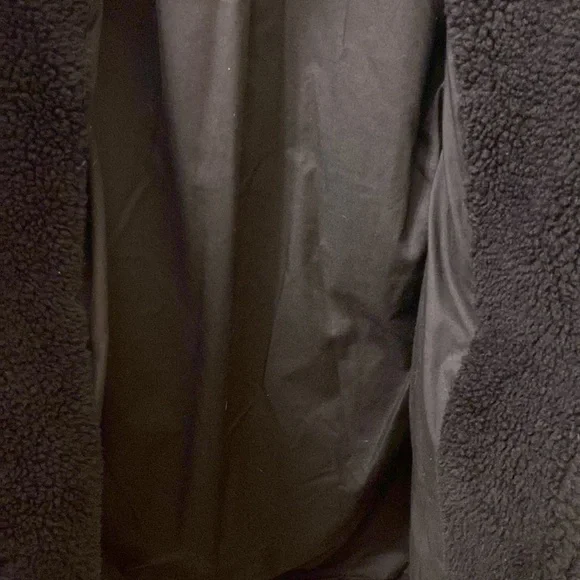 NWT Black Teddy Coat - Picture 10 of 12